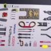 Kelik K32029 F-4J - interior 3D decals for Tamiya kit 1/32